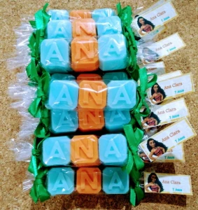 Sabonete 3 Letras - Artesanato e Personalizados