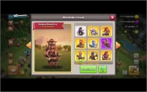 CLASH OF CLANS CV 14 FULL + VÁRIAS SKINS