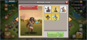 CLASH OF CLANS CV 14 FULL + VÁRIAS SKINS