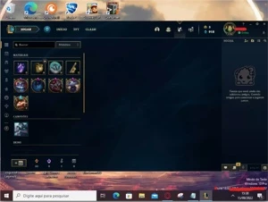 Conta de 2020 boa com 95 champs 133 SKINS com 2 Prestígio - League of Legends LOL