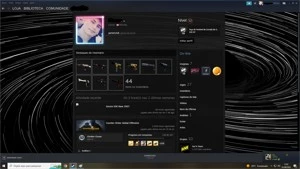 CONTA CS GO LV53 top  +  CONTA LVL 11 ( 500 EM SKINS cs go) - Counter Strike