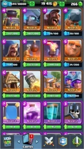 CLASH ROYALE LEVEL 10 COM 8 LENDÁRIAS