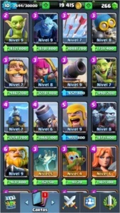 CLASH ROYALE LEVEL 10 COM 8 LENDÁRIAS