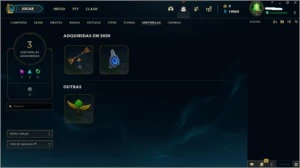 CONTA UNRANKED 19k+ de ESSÊNCIA AZUL - League of Legends LOL