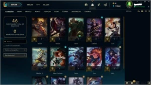 CONTA UNRANKED 19k+ de ESSÊNCIA AZUL - League of Legends LOL