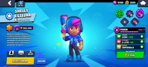 Conta do beta, shelly stelar, bull rei barbaro e etc. - Brawl Stars