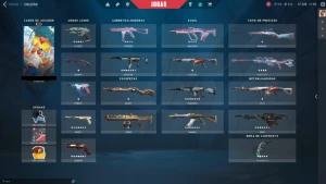 Conta Valorant Kit Saqueador + Skins