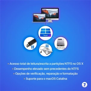 Paragon NTFS 15 Mac macOS Permanente Vitalícia - Softwares e Licenças