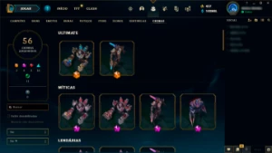 Conta lol ex Desafiante de 2011 com kayle Juíza - League of Legends