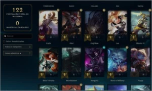 Conta League of Legends Platina 4 LOL