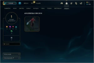 CONTA LOL 38 SKINS COM NICK BOM PRA MAIN ADC/LUCIAN - League of Legends