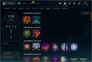 CONTA LOL 38 SKINS COM NICK BOM PRA MAIN ADC/LUCIAN - League of Legends