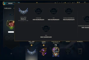 Prata 2 com 65 Champs e 41 Skins - League of Legends LOL