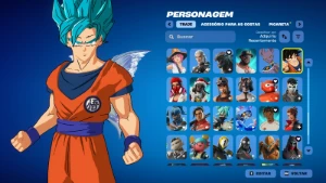 Conta Fortnite | 90 Skins | Son Goku | Entrega automática!