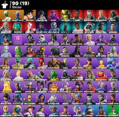 Conta Fortnite | 90 Skins | Son Goku | Entrega automática!