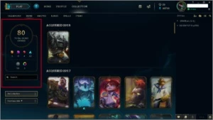 CONTA LOL - TODOS OS CAMPEÕES - 80 SKINS - GOLD 5 - League of Legends