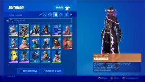 Conta no fortnite temp 5 até 2/5 quase tudo full