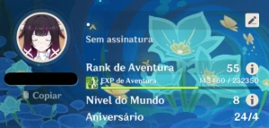 Columbina + Assinatura - Ineffa + Assinatura - Genshin Impact