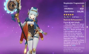 Columbina + Assinatura - Ineffa + Assinatura - Genshin Impact