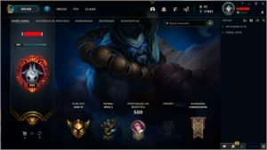 Conta de lol Ouro 4 133 skins - League of Legends