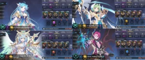 V>Conta Grand Chase Mobile Level165 +raje Mari+ 50K de Gemas