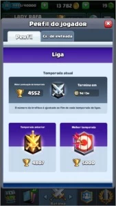 Conta de Clash Royale 4.5k