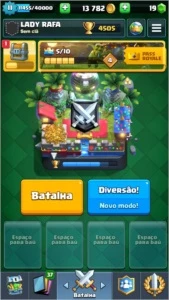 Conta de Clash Royale 4.5k