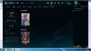 Conta lol feita em 2014 - League of Legends