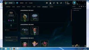 Conta lol feita em 2014 - League of Legends