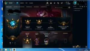 Conta lol feita em 2014 - League of Legends