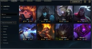 conta lol d3 - League of Legends