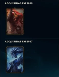 Conta Platina IV - League of Legends LOL