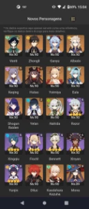 Venti - Zhongli - Raiden Shogun - Nahida - AR 60 - - Genshin Impact