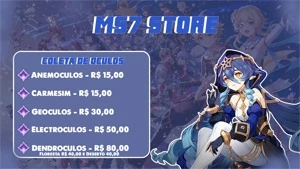 Serviços Genshin Impact - Coleta de Oculos