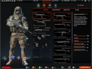 Conta Ptt 45 com Mag-7 perm - Warface