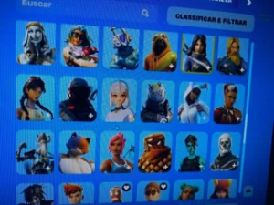 Conta fortnite 120 skins +picaretas e dancas