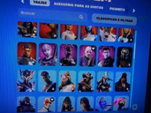 Conta fortnite 120 skins +picaretas e dancas