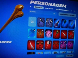 Conta fortnite 120 skins +picaretas e dancas