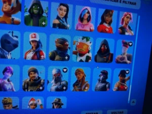 Conta fortnite 120 skins +picaretas e dancas