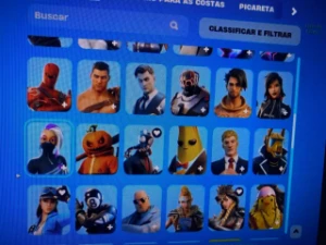 Conta fortnite 120 skins +picaretas e dancas