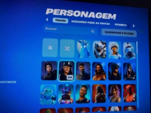 Conta fortnite 120 skins +picaretas e dancas