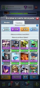 Nv 20 | 4150 trofeus |11 lendarias | +400 gemas | 4k de fich - Clash Royale