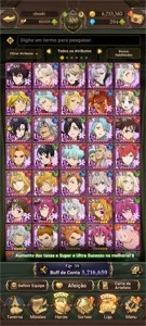 Conta Global The Seven Deadly Sins: Grand Cross - Netmarble - Outros