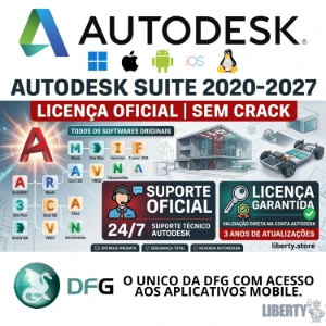 Autodesk Suite - 2020 a 2027 - ORIGINAL - 1 a 3 Anos