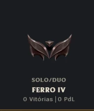 Conta Ferro 4 - 0 Pdl - League of Legends LOL
