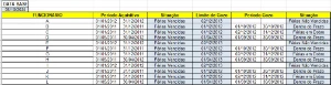 Pack de Planilhas Excel para controle de férias - Outros