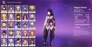 CONTA GENSHIN AR55 SEM VINCULOS - Grand Fantasia GF