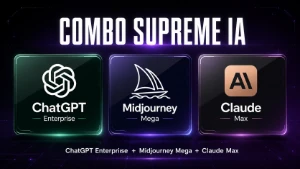 ChatGPT Enterprise + Midjourney Mega + Claude Max - Assinaturas e Premium