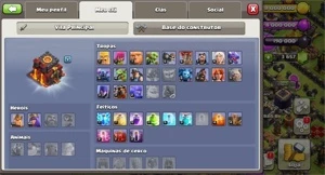 CV10 FULL TH10 BEM UPADA BARATA COM MAIS DE 3 MIL GEMAS - Clash of Clans