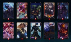 525 SKINS E RIVEN CAMPEONATO - League of Legends LOL